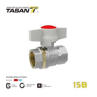 Full Flow 11/4'' Ball Valve Ball Brass Valve DN32~50mm Corrosion Resistance 15B