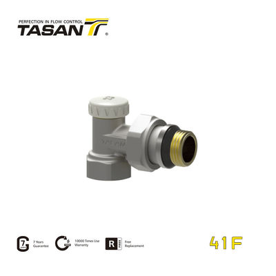 Self Sealing Tail Brass Lockshield Valve